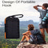 10000mAh Waterproof Outdoor Solar Power Bank