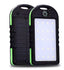 10000mAh Waterproof Outdoor Solar Power Bank