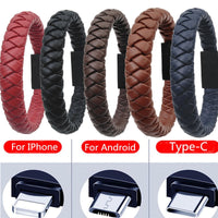 Bracelet data charging cable