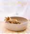 3-In-1 Bowl Type Cat Catnip Scratch Board Nail Scraper Mat Bed