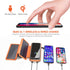 Foldable  Qi Wireless Solar Power Bank with Flashlight